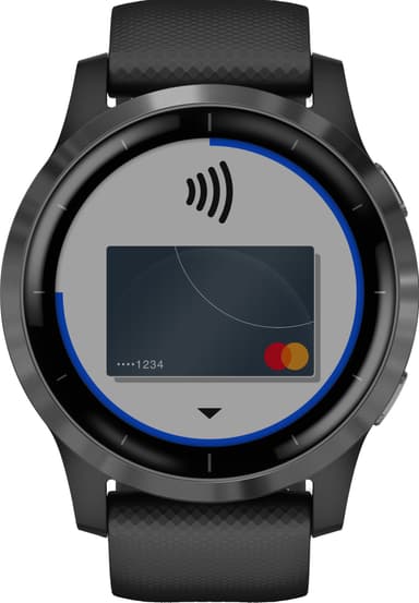 Garmin Vivoactive 4 GPS älykello (musta)
