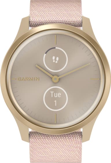 Garmin Vivomove Style hybridiälykello (vaalea kulta/ruusu)