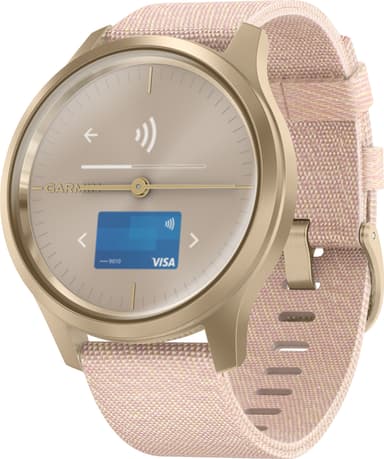 Garmin Vivomove Style hybridiälykello (vaalea kulta/ruusu)