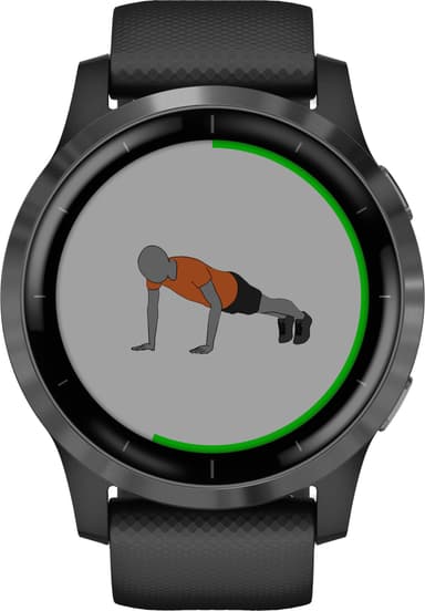 Garmin Vivoactive 4 GPS älykello (musta)