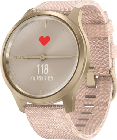Garmin Vivomove Style hybridiälykello (vaalea kulta/ruusu)