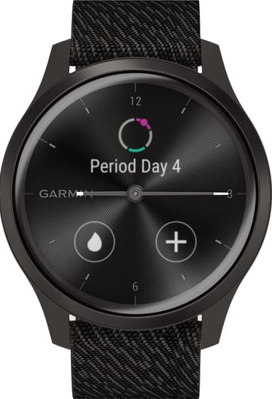 Garmin Vivomove Style hybridiälykello (tummanharmaa)