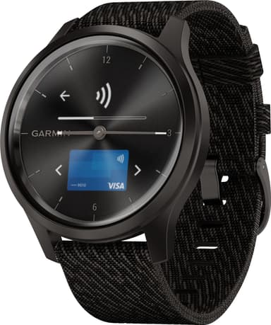 Garmin Vivomove Style hybridiälykello (tummanharmaa)