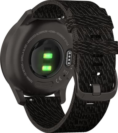 Garmin Vivomove Style hybridiälykello (tummanharmaa)