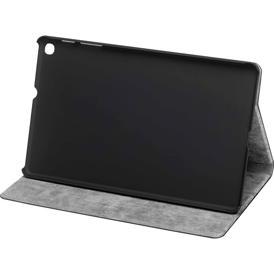 Sandstrøm Galaxy Tab A 10.1 2019 nahkainen folio kotelo (musta)