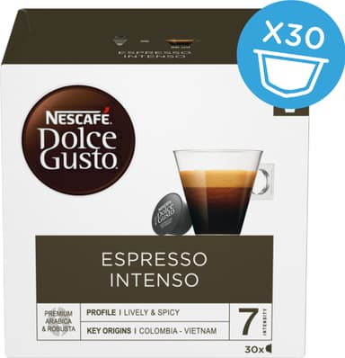 Dolce Gusto Espresso Intenso kahvikapselit