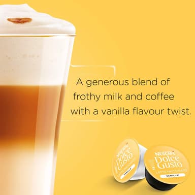 Nescafè Dolce Gusto Vanilla Latte Macchiato kahvikapselit