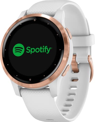 Garmin Vivoactive 4s GPS älykello (valkoinen/ruusukulta)