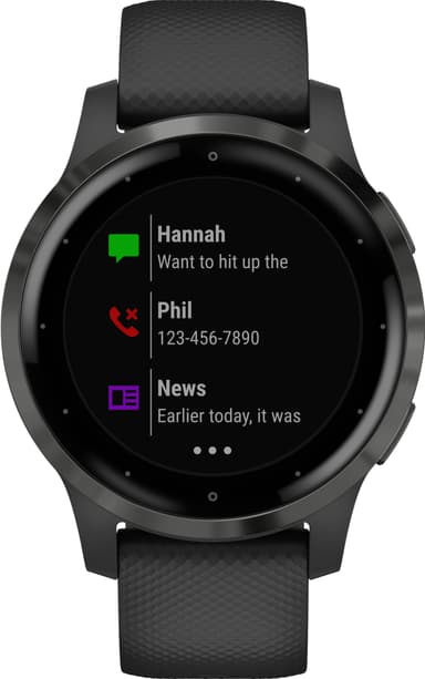 Garmin Vivoactive 4s GPS älykello (musta)