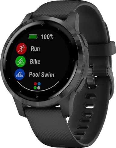 Garmin Vivoactive 4s GPS älykello (musta)