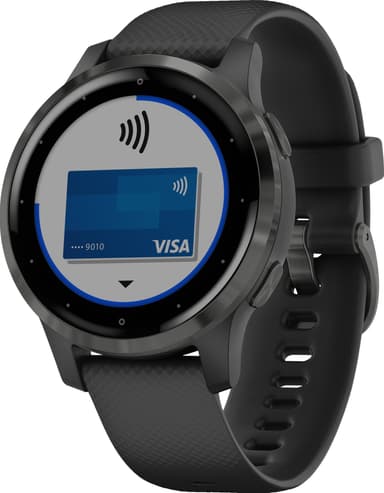 Garmin Vivoactive 4s GPS älykello (musta)