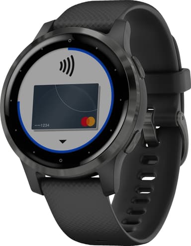 Garmin Vivoactive 4s GPS älykello (musta)