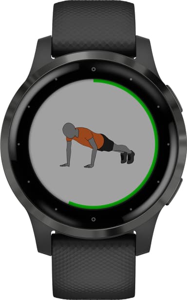 Garmin Vivoactive 4s GPS älykello (musta)