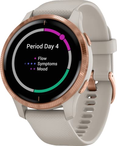 Garmin Venu GPS älykello (hiekka/ruusukulta)