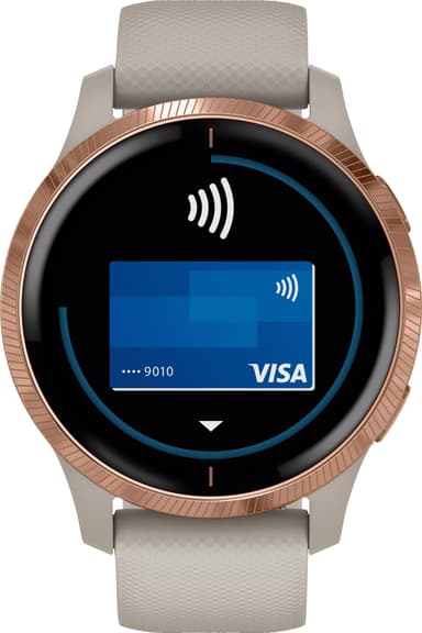 Garmin Venu GPS älykello (hiekka/ruusukulta)