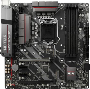 MSI Z370 Mortar mATX emolevy