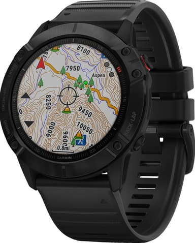 Garmin Fenix 6x Pro urheilukello 51 mm (harmaa/musta)