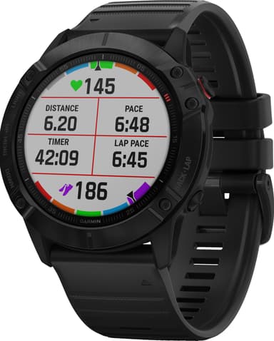 Garmin Fenix 6x Pro urheilukello 51 mm (harmaa/musta)