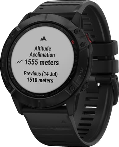 Garmin Fenix 6x Pro urheilukello 51 mm (harmaa/musta)