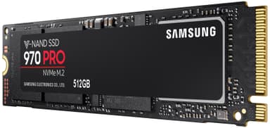 Samsung 970 PRO sisäinen M.2 SSD (512 GB)