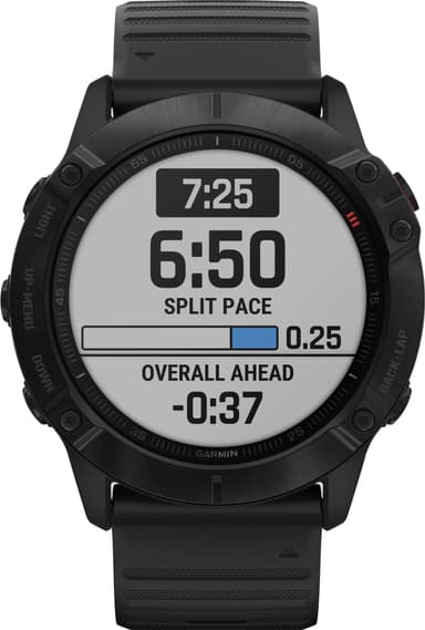 Garmin Fenix 6x Pro urheilukello 51 mm (harmaa/musta)