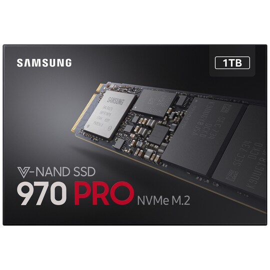 Samsung 970 PRO sisäinen M.2 SSD (1 TB)