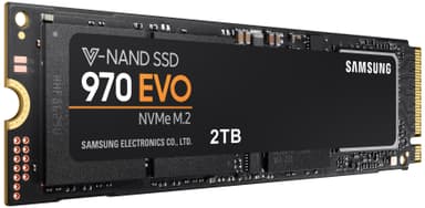 Samsung 970 EVO sisäinen M.2 SSD (2 TB)