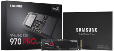 Samsung 970 PRO sisäinen M.2 SSD (512 GB)