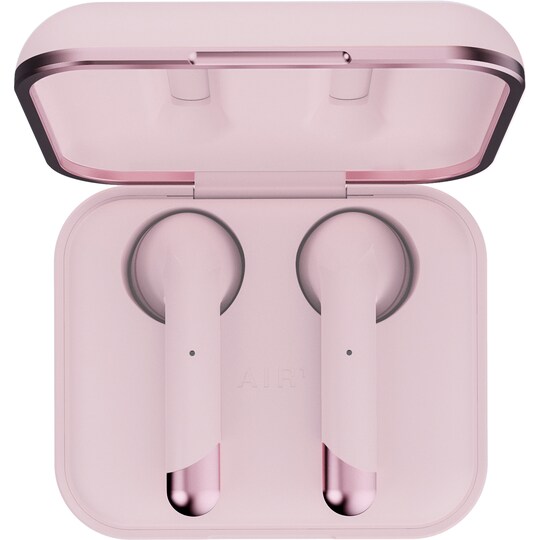 Happy Plugs Air 1 täysin langattomat in-ear kuulokkeet (pinkki kulta)