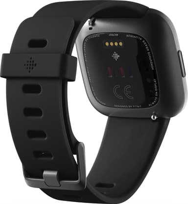 Fitbit Versa 2 älykello (musta/hiili)