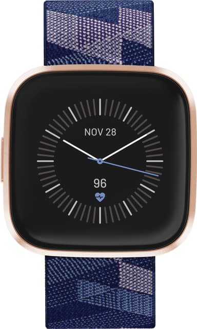 Fitbit Versa 2 Special Edition älykello (laivastonsininen/pinkki)