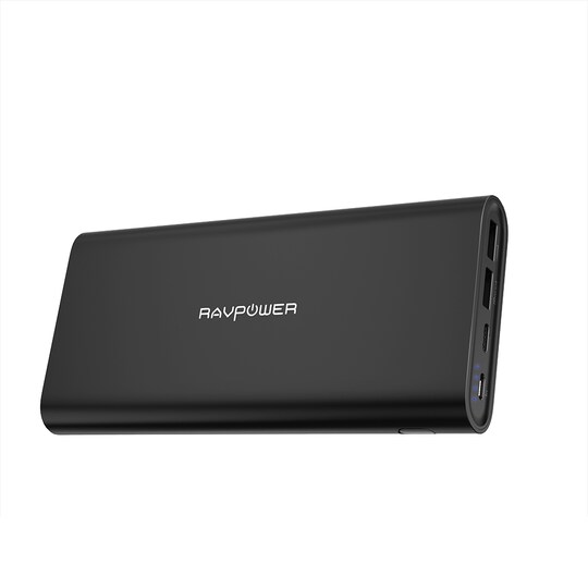 RAVPower Ace Series 26800 mAh Varavirtalähde USB-C+USB-A, Musta