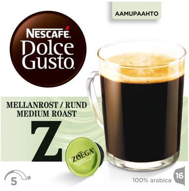 Nescafe Dolce Gusto Zoegas 100 Arabica Kahvikapselit