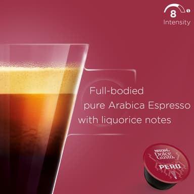 Nescafe Dolce Gusto Peru Espresso Organic kahvikapselit