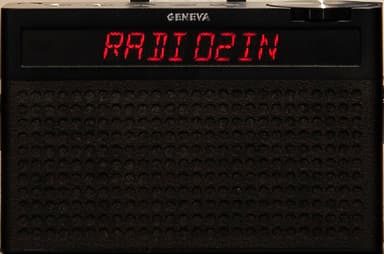 Geneva Touring/S Plus radio (musta)
