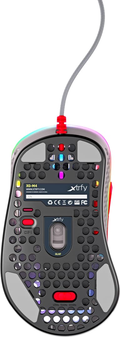 Xtrfy M4 RGB pelihiiri (retro)
