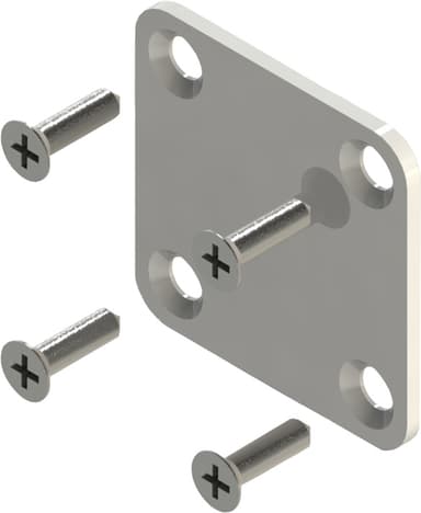 Epoq saranan kiinnityslevy (silver)