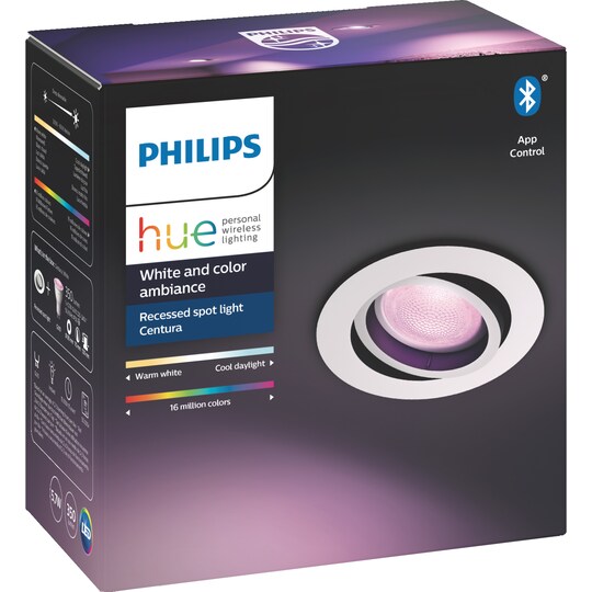 Philips Hue Centura upotettu spottivalo 5045131P7 (valkoinen)