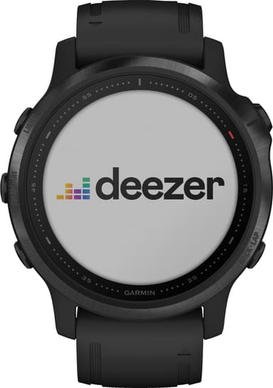 Garmin Fenix 6s Pro urheilukello 42 mm (musta)