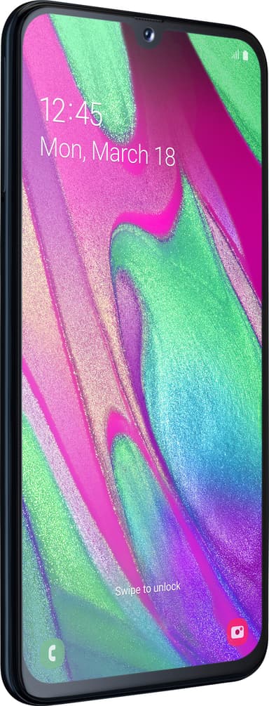 Samsung Galaxy A40 Enterprise älypuhelin (musta)