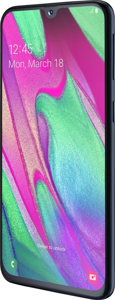 Samsung Galaxy A40 Enterprise älypuhelin (musta)