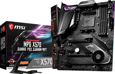 MSI MPG X570 Gaming Pro Carbon WiFi emolevy