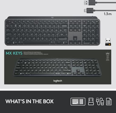 Logitech MX Keys langaton näppäimistö