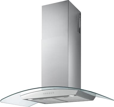 Savo C-6809-S liesituuletin 90 cm teräs/lasi