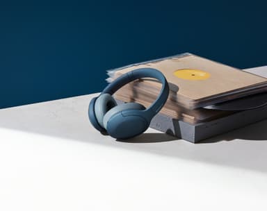 Sony WH-H910 langattomat around-ear kuulokkeet (sininen)