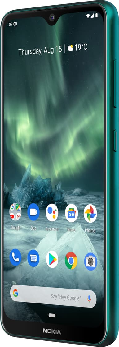 Nokia 7.2 älypuhelin 4/64 GB (Cyan Green)