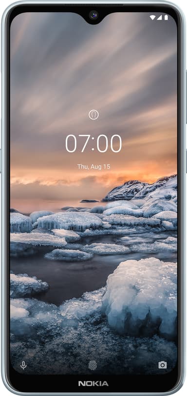 Nokia 7.2 älypuhelin 6/128 GB (Ice)