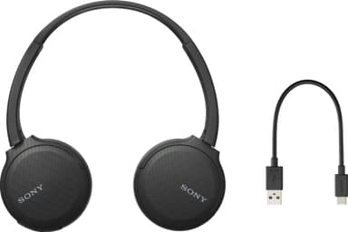 Sony WH-CH510 langattomat on-ear kuulokkeet (musta)