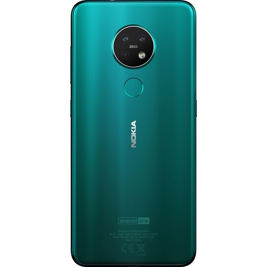 Nokia 7.2 älypuhelin 6/128 GB (Cyan Green)