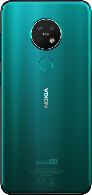 Nokia 7.2 älypuhelin 4/64 GB (Cyan Green)